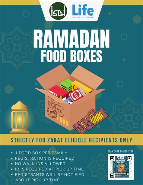 ramadan food box program